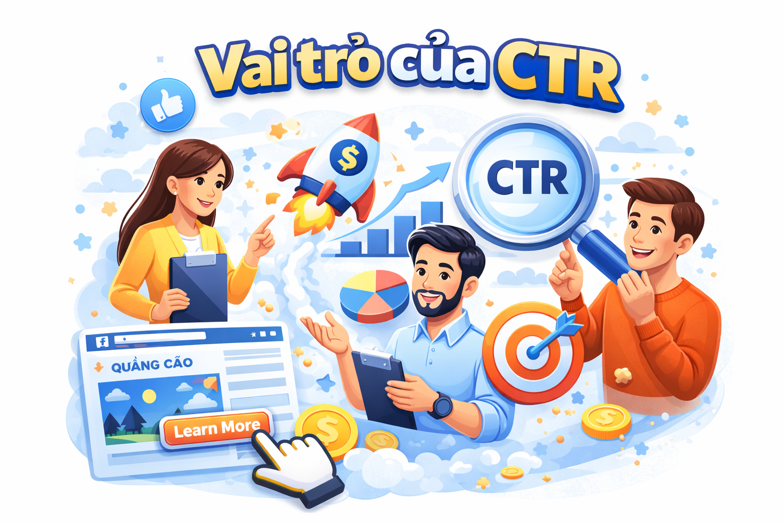 Chỉ số CTR trong Facebook Ads là gì? Ý nghĩa và vai trò