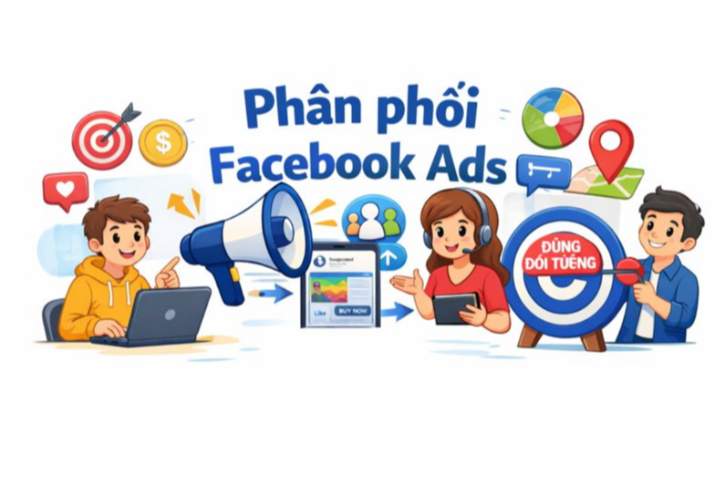 Hệ thống ph&acirc;n phối quảng c&aacute;o của Facebook Ads hoạt động ra sao?